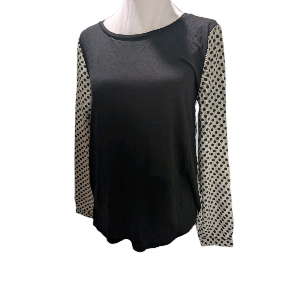 Ann Taylor Shirt Women's Top Blouse Size Small Petite PS Polka Dot NWT NEW Work